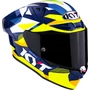 Kép 2/10 - KYT R1R Diamond kék fluo L