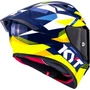 Kép 8/10 - KYT R1R Diamond kék fluo L
