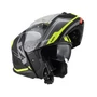 Kép 1/9 - NZI Combi 3 Duo black antr fluo M állfelnyílós bukósisak