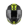Kép 7/9 - NZI Combi 3 Duo black antr fluo M állfelnyílós bukósisak