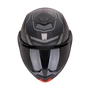 Kép 4/5 - Scorpion EXO-TECH EVO CONQUER matt fekete/piros L állfelnyíló bukósisak