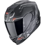 Kép 1/3 - Scorpion EXO-520 EVO AIR RANKA matt fekete/ezüst/piros S zárt bukósisak