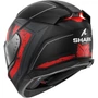 Kép 3/6 - Shark Skwal I3 Rhad matt  black/cr red M