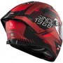 Kép 4/6 - MT Thunder 4 SV Luminence D5 matt fekete bordó piros M