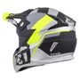 Kép 3/9 - ZED X1.9D Tendo blac kgray yellow XL gyerek cross sisak