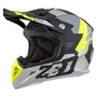 Kép 1/9 - ZED X1.9D Tendo blac kgray yellow XL gyerek cross sisak