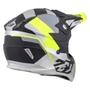 Kép 5/9 - ZED X1.9D Tendo blac kgray yellow XL gyerek cross sisak