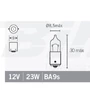 Kép 2/2 - 12V 23W irányjelző izzó Ba9s