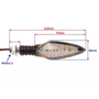 Kép 4/4 - Irányjelző lámpa led 113 mm
