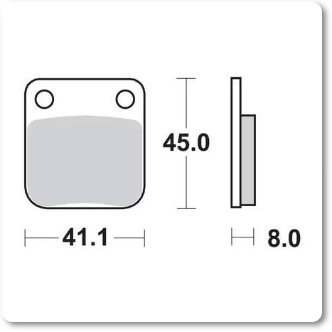 Fékbetét Ferodo FDB250EF /FT3083