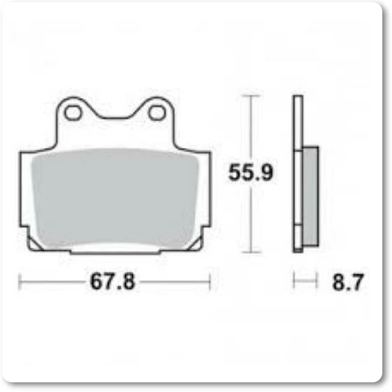 Fékbetét Ferodo FDB386EF