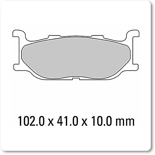 Fékbetét Ferodo FDB781EF /FT3057 /FDB781P