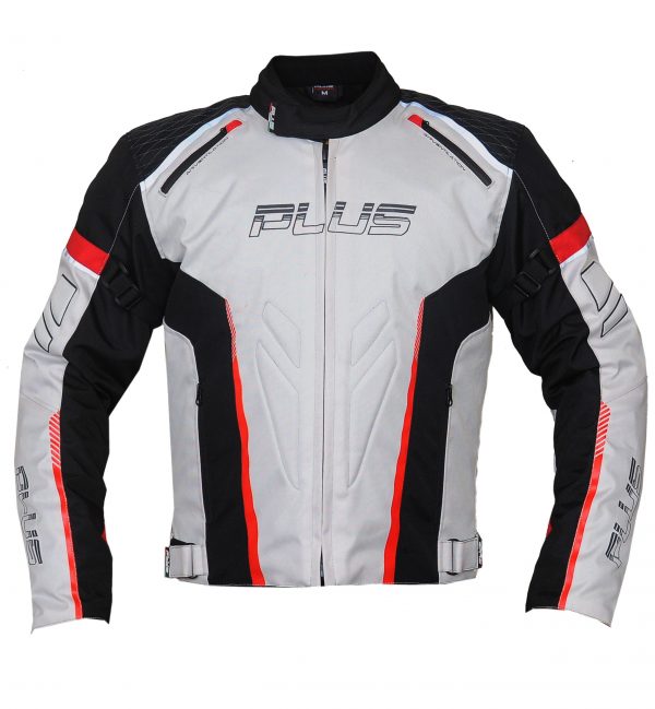 Plus Racing Ray  szürke 3XL motoros kabát