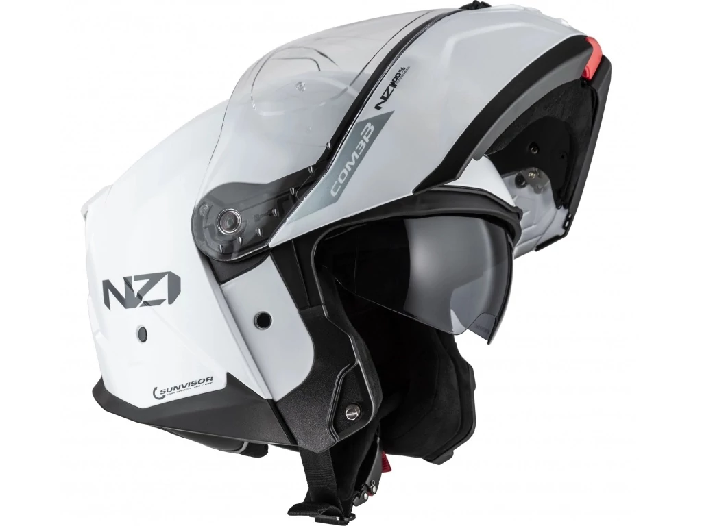 NZI Combi 3 Duo White M állfelnyílós bukósisak