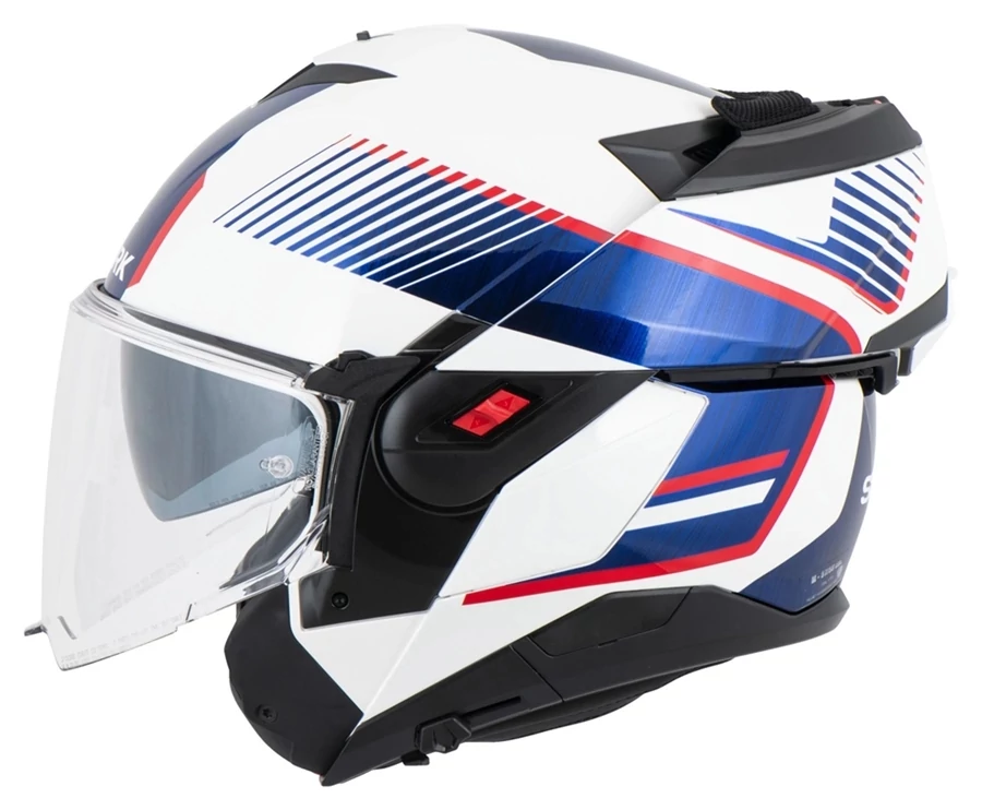 Shark OXO Sikter Fehér Króm Kék S