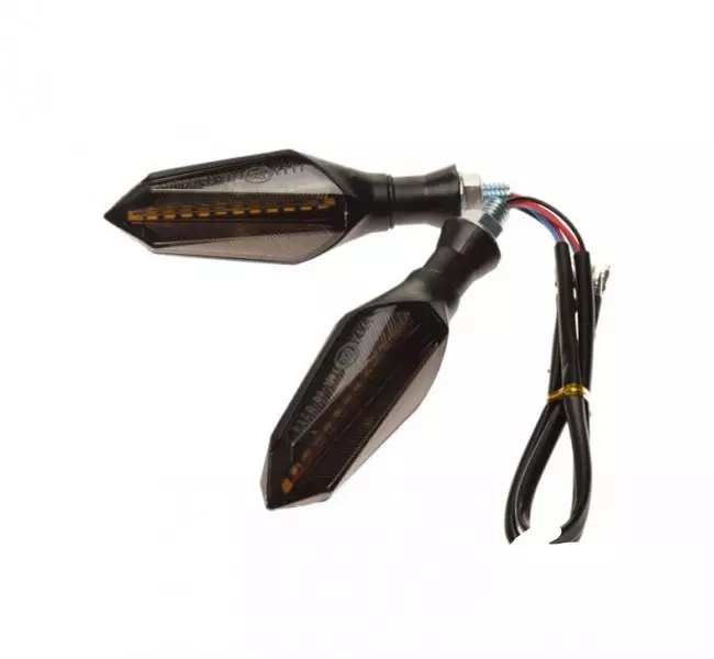 Irányjelző láma led füst 129 mm